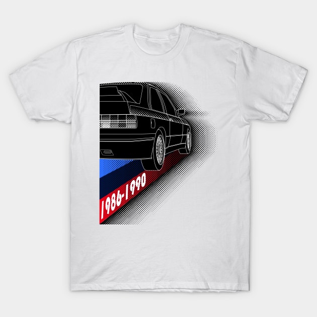 M3 (1986-1990) T-Shirt by AutomotiveArt